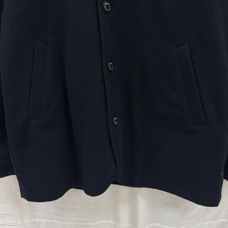 バン VAN ジャケット、上着 ジャンパー、ブルゾン ウール ショールカラー ジャケット KW-824506 M 紺 / ネイビー / navy メンズ USED 古着 中古 50167837