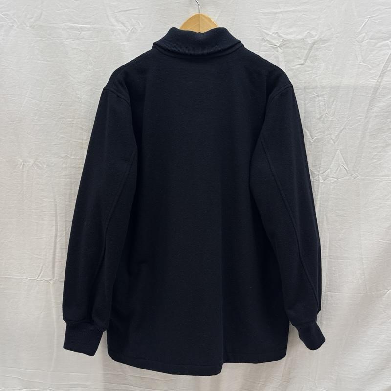 バン VAN ジャケット、上着 ジャンパー、ブルゾン ウール ショールカラー ジャケット KW-824506 M 紺 / ネイビー / navy メンズ USED 古着 中古 50167837