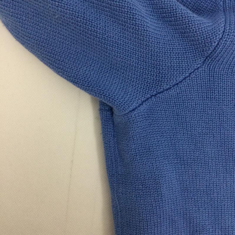 ラルフローレン RALPHLAUREN ニット、セーター 長袖 ラルフローレン ドライバーズニット　コットン XL ワンポイント 青 / ブルー / blue メンズ USED 古着 中古 50167838