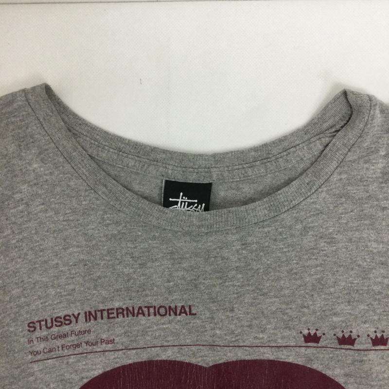 ステューシー STUSSY Tシャツ 半袖 stussy tシャツ シャネルロゴ メキシコ製 L プリント 灰 / グレー / gray メンズ USED 古着 中古 50167839