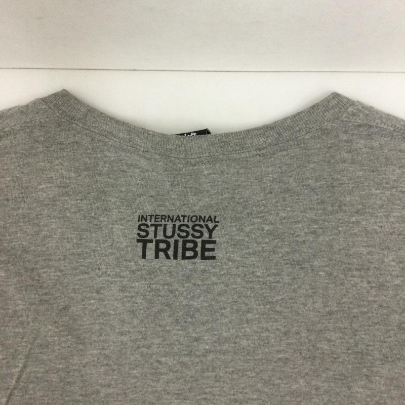 ステューシー STUSSY Tシャツ 半袖 stussy tシャツ シャネルロゴ メキシコ製 L プリント 灰 / グレー / gray メンズ USED 古着 中古 50167840