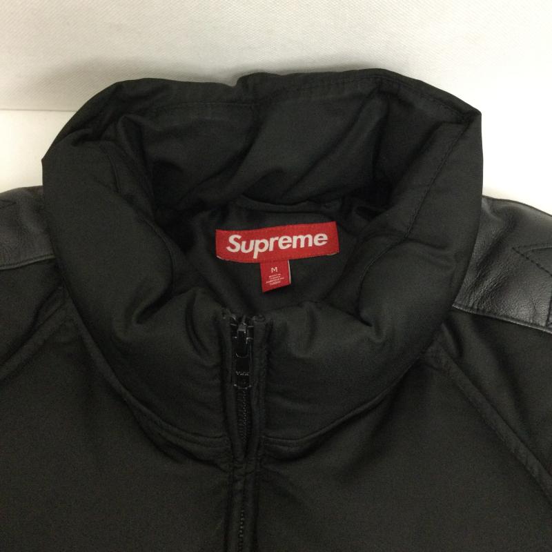 シュプリーム Supreme ジャケット、上着 ダウンジャケット SUPREME シュプリーム Star Sleeve Down Puffer Jacket スタースリーブ ダウンパファージャケット M ロゴ、文字 黒 / ブラック / black メンズ USED 古着 中古 50167841