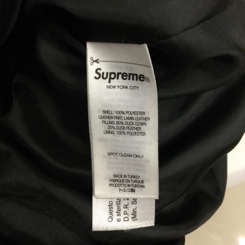 シュプリーム Supreme ジャケット、上着 ダウンジャケット SUPREME シュプリーム Star Sleeve Down Puffer Jacket スタースリーブ ダウンパファージャケット M ロゴ、文字 黒 / ブラック / black メンズ USED 古着 中古 50167841