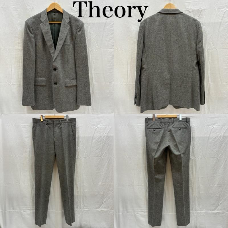 セオリー theory スーツ スーツ シングル 2B テーラード ジャケット ブレザー スラックス セットアップ パンツ スーツ 42 34 - メンズ USED 古着 中古 50167845