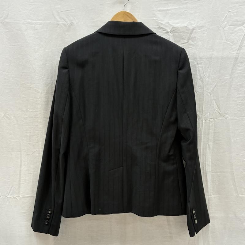 セオリーリュクス theory luxe スーツ スーツ ストライプ シングル 2B テーラード ジャケット ブレザー フレア スラックス セットアップ パンツ スーツ 42 40 - レディース USED 古着 中古 50167849