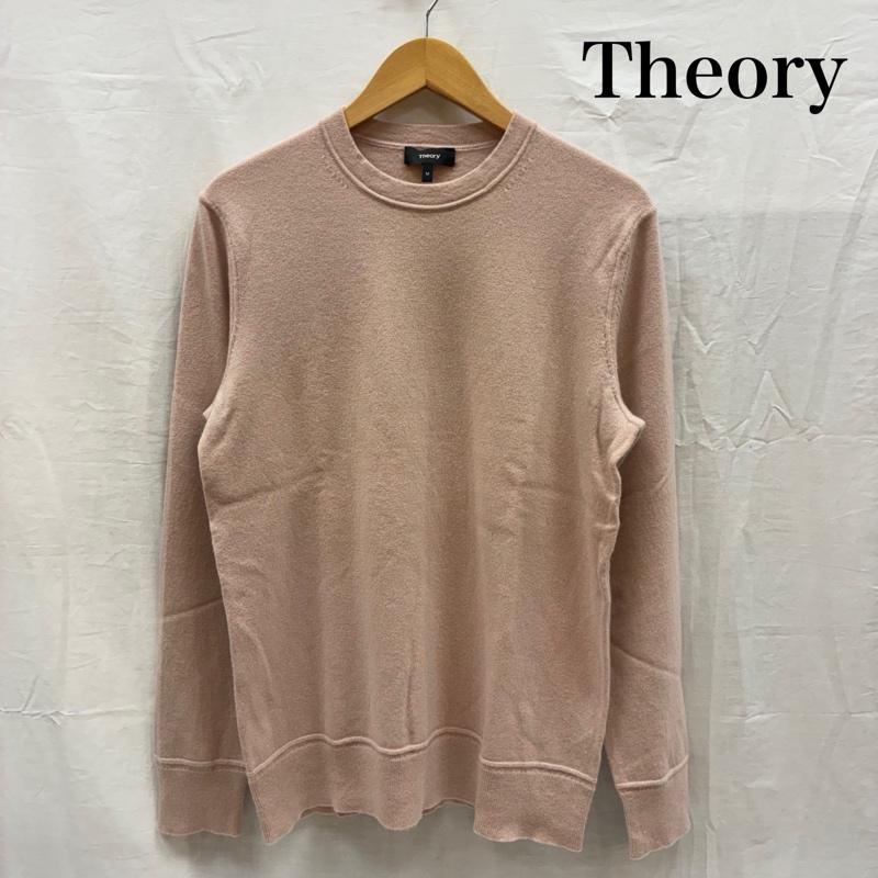 セオリー theory ニット、セーター 長袖 カシミヤ 100% クルーネック ニット セーター M レディース USED 古着 中古 50167851