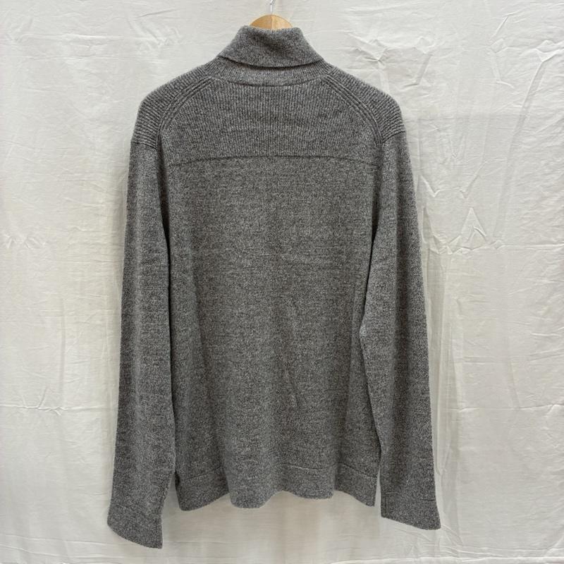 セオリー theory ニット、セーター 長袖 カシミヤ 100% メランジ ハイネック タートルネック ニット セーター L レディース USED 古着 中古 50167853