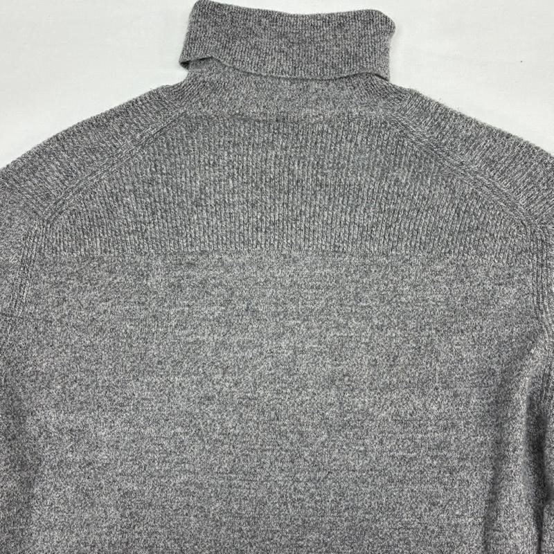 セオリー theory ニット、セーター 長袖 カシミヤ 100% メランジ ハイネック タートルネック ニット セーター L レディース USED 古着 中古 50167853