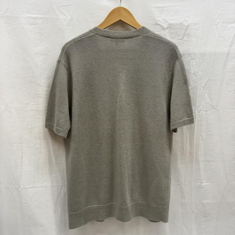 セオリー theory カーディガン 半袖 麻 リネン ナイロン Vネック 半袖 カーディガン M メンズ USED 古着 中古 50167854