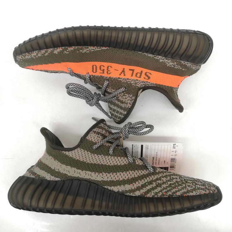 アディダス adidas スニーカー スニーカー HQ7045 YEEZY BOOST 350 V2 イージーブースト ローカット スニーカー 27.5cm 灰 / グレー / gray メンズ USED 古着 中古 50167868