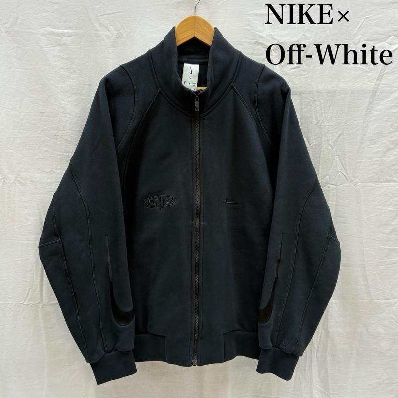 ナイキ NIKE ジャケット、上着 ジャンパー、ブルゾン 23AW Off-White Mock Neck Track Jacket DV4452-010 オフホワイト モックネック トラックジャケット M メンズ USED 古着 中古 50167869