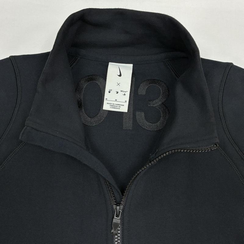 ナイキ NIKE ジャケット、上着 ジャンパー、ブルゾン 23AW Off-White Mock Neck Track Jacket DV4452-010 オフホワイト モックネック トラックジャケット M メンズ USED 古着 中古 50167869