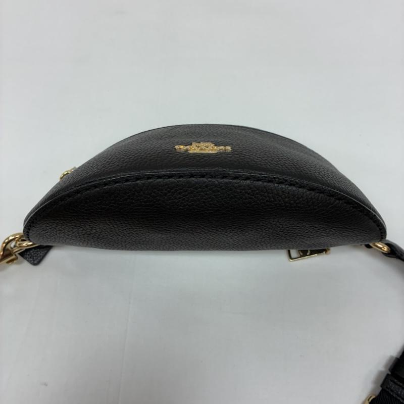 コーチ COACH ウエストバッグ ウエストバッグ 39939 ポリッシュド ペブル レザー シボ革 クロスボディ ウエスト バッグ ゴールド金具 - レディース USED 古着 中古 50167872