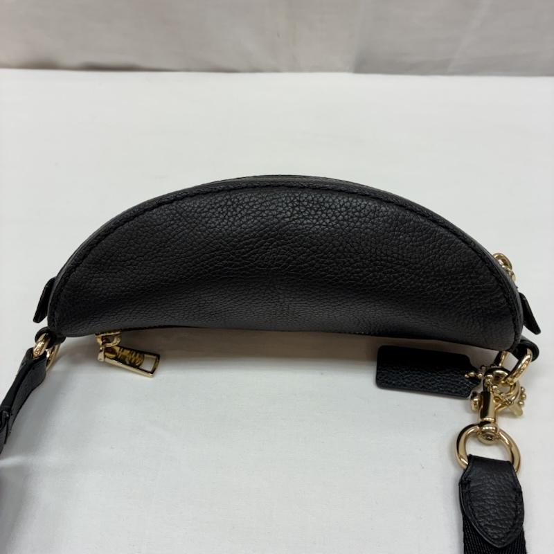 コーチ COACH ウエストバッグ ウエストバッグ 39939 ポリッシュド ペブル レザー シボ革 クロスボディ ウエスト バッグ ゴールド金具 - レディース USED 古着 中古 50167872