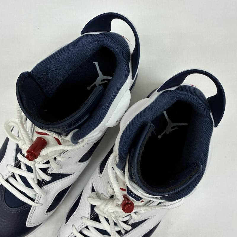 ナイキ NIKE スニーカー スニーカー AIR JORDAN 6 RETRO OLYMPIC CT8529-164 エアジョーダン 6 レトロ オリンピック スニーカー 26.0cm メンズ USED 古着 中古 50167877