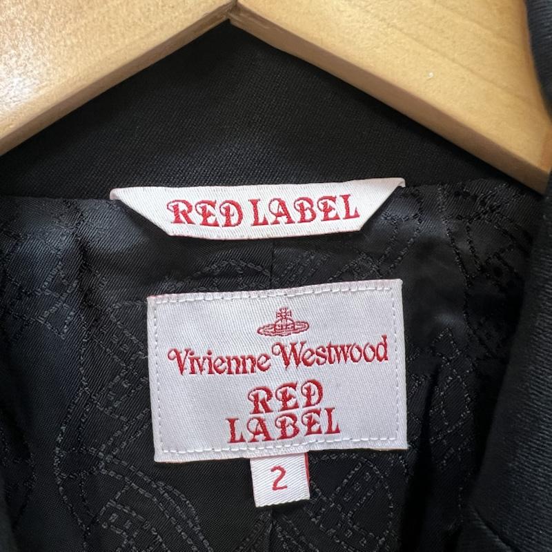 ヴィヴィアン ウエストウッド レッドレーベル Vivienne Westwood red label ジャケット、上着 ジャケット、ブレザー ラブジャケット アシンメトリースカート セットアップ M 黒 / ブラック / black レディース USED 古着 中古 50167879