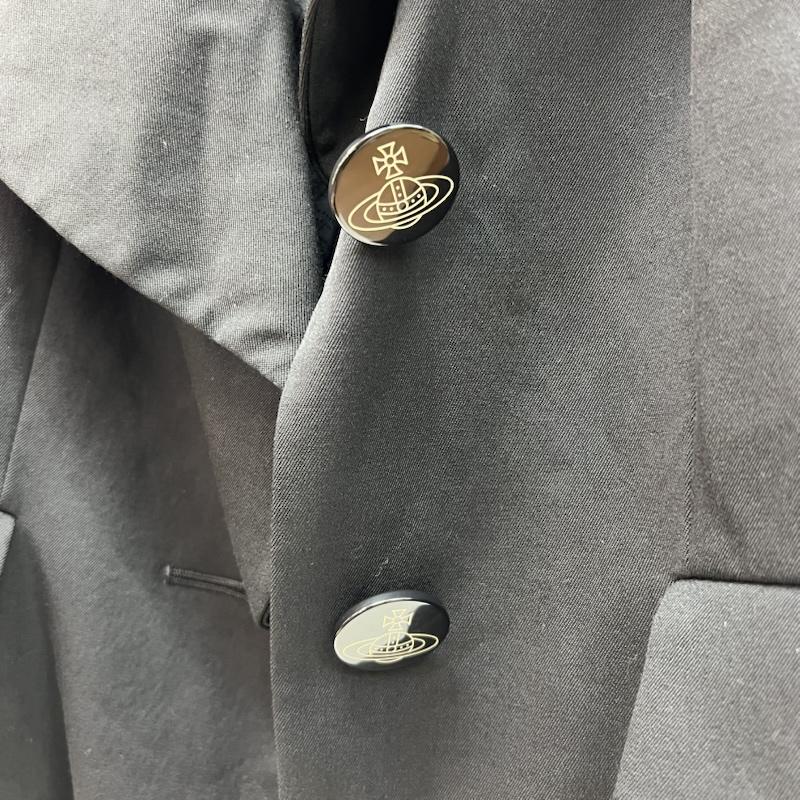 ヴィヴィアン ウエストウッド レッドレーベル Vivienne Westwood red label ジャケット、上着 ジャケット、ブレザー ラブジャケット アシンメトリースカート セットアップ M 黒 / ブラック / black レディース USED 古着 中古 50167879