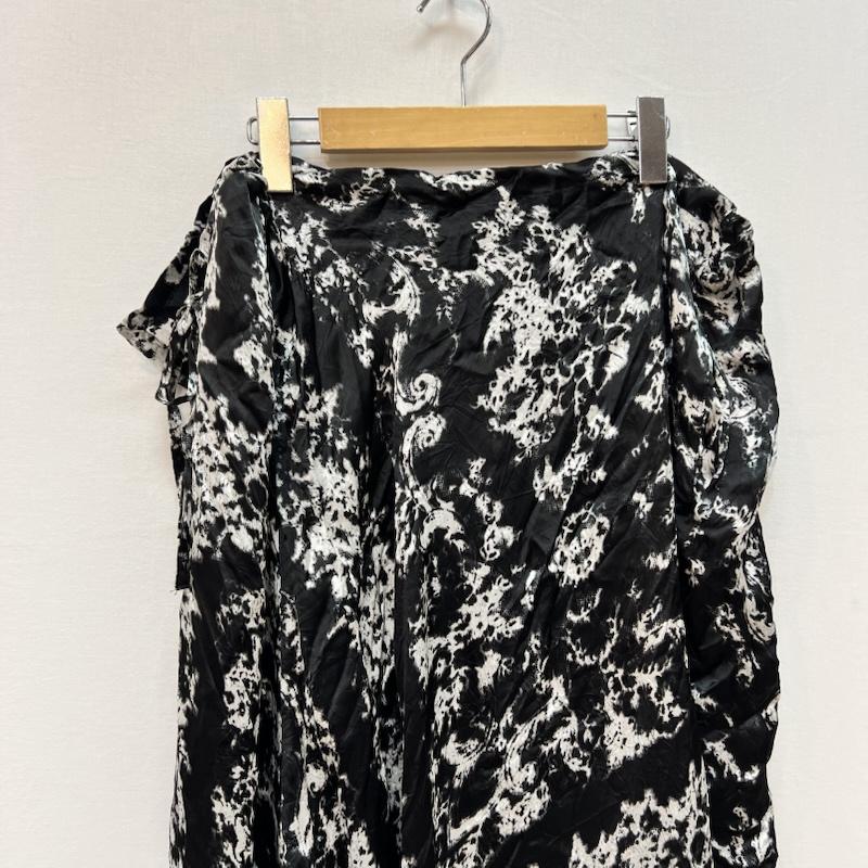 ワイズ Y s パンツ サルエルパンツ 17ss サルエルパンツ 巻きスカート キュプラ 1 黒 / ブラック / black レディース USED 古着 中古 50167880