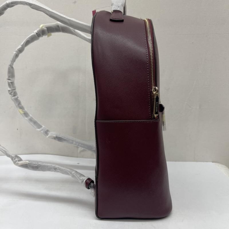 ケイトスペード Kate Spade リュックサック、デイパック リュックサック、デイバッグ ペリー ラージ レザー バックパック リュック - ボルドー / ボルドー / レディース USED 古着 中古 50167885