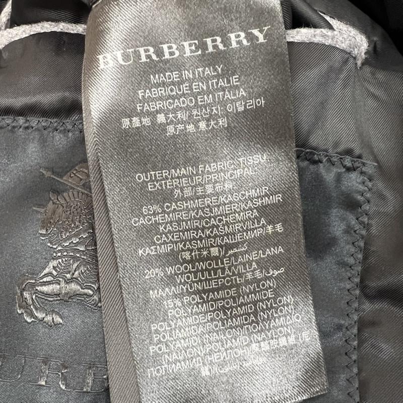 バーバリープローサム Burberry Prorsum コート コート一般 カシミヤ混 ダブル チェスター ロングコート 50 灰 / グレー / gray メンズ USED 古着 中古 50167887