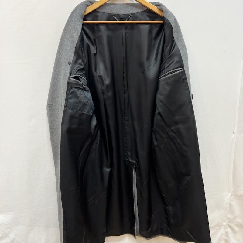 バーバリープローサム Burberry Prorsum コート コート一般 カシミヤ混 ダブル チェスター ロングコート 50 灰 / グレー / gray メンズ USED 古着 中古 50167887