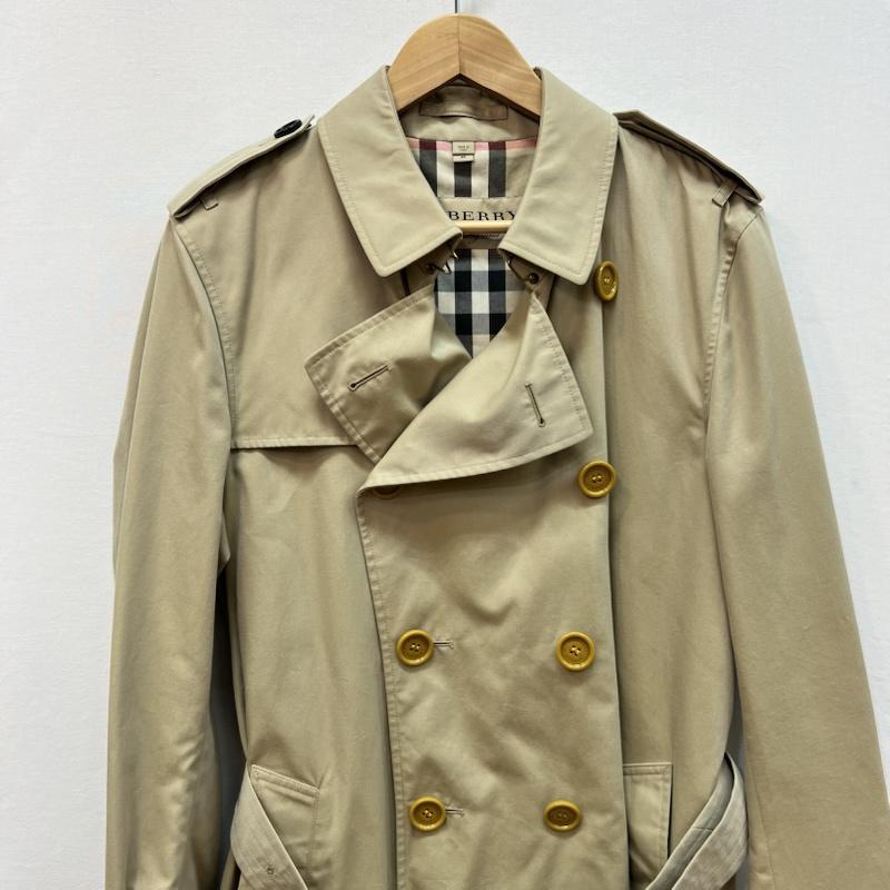 バーバリー BURBERRY コート トレンチコート ケンジントン トレンチコート 4051168 48 ベージュ / ベージュ / beige メンズ USED 古着 中古 50167888