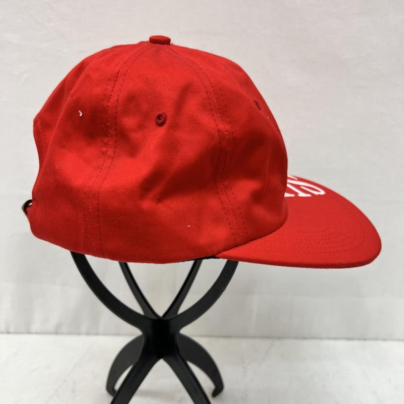シュプリーム Supreme 帽子 キャップ 18ss Side Arc 6-Panel サイドロゴ FREE 赤 / レッド / red メンズ USED 古着 中古 50167889