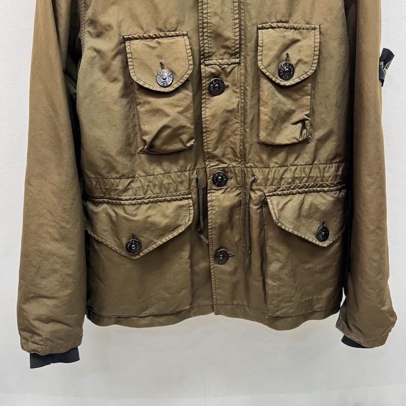 ストーンアイランド STONE ISLAND ジャケット、上着 ジャンパー、ブルゾン 07AW DAVID TC ミリタリージャケット L カーキ / カーキ / khaki メンズ USED 古着 中古 50167895