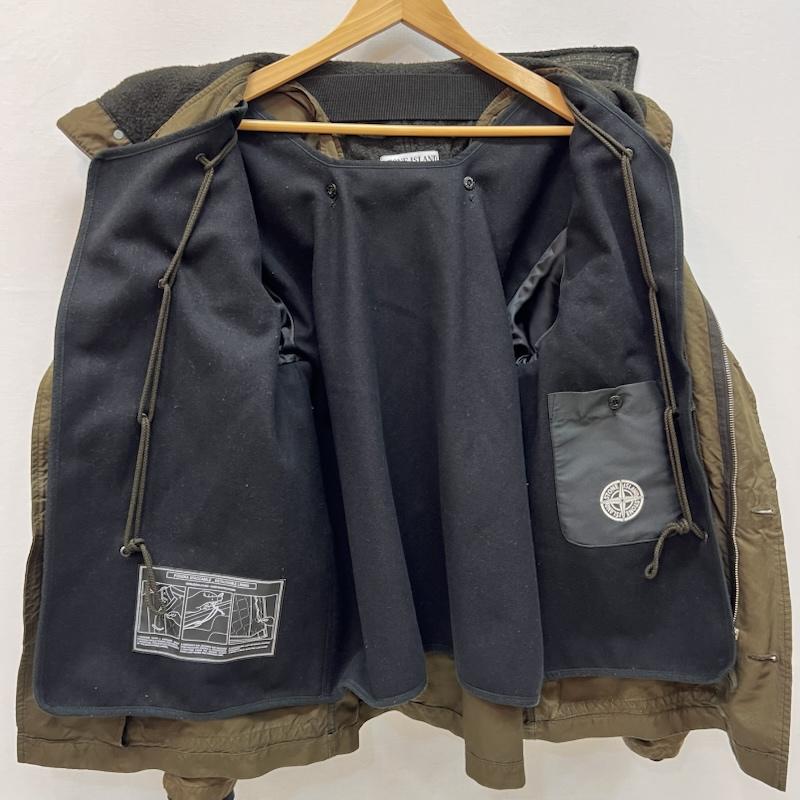 ストーンアイランド STONE ISLAND ジャケット、上着 ジャンパー、ブルゾン 07AW DAVID TC ミリタリージャケット L カーキ / カーキ / khaki メンズ USED 古着 中古 50167895