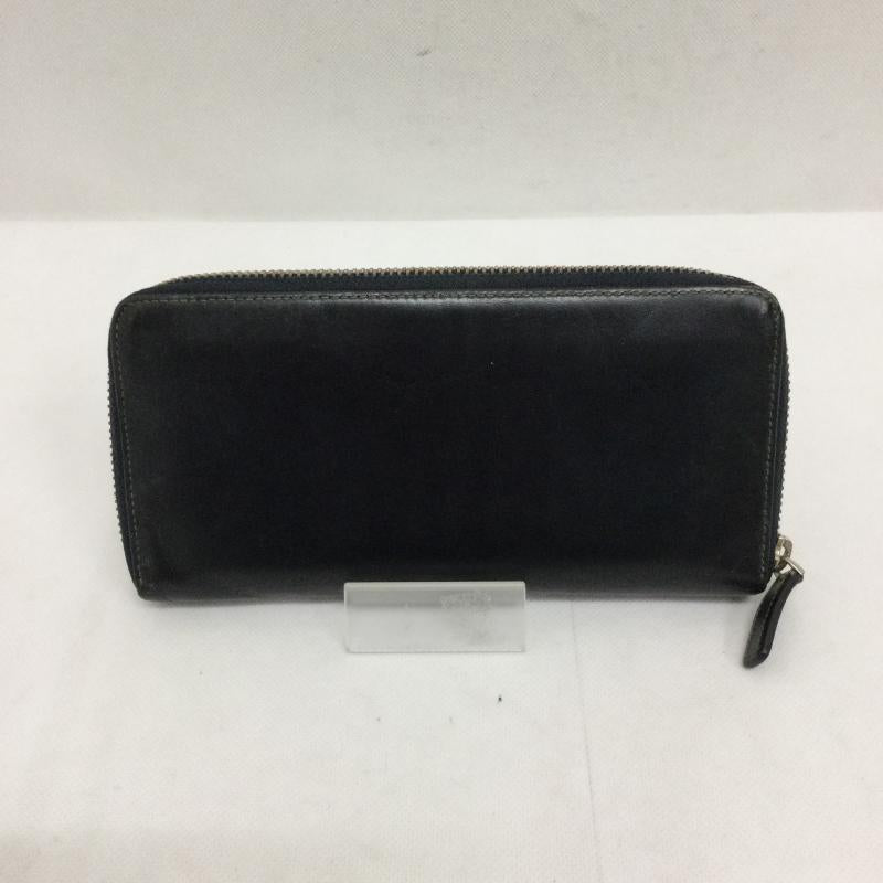 ポールスミス Paul Smith 財布 長財布 paul smith 財布 ラウンドジップ　長財布 - 無地 黒 / ブラック / black メンズ USED 古着 中古 50167896