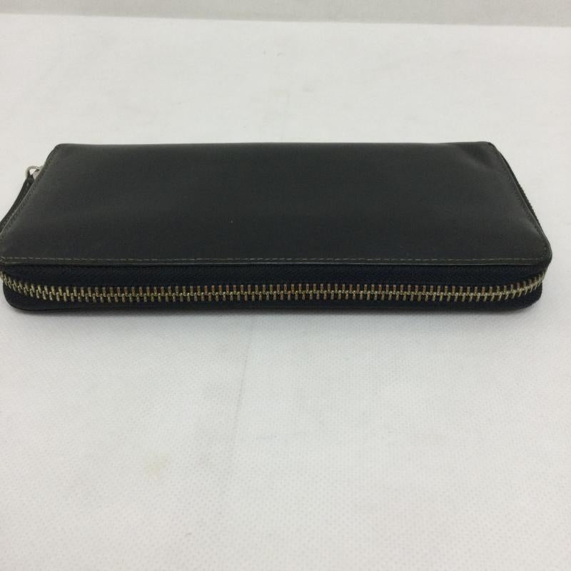 ポールスミス Paul Smith 財布 長財布 paul smith 財布 ラウンドジップ　長財布 - 無地 黒 / ブラック / black メンズ USED 古着 中古 50167896