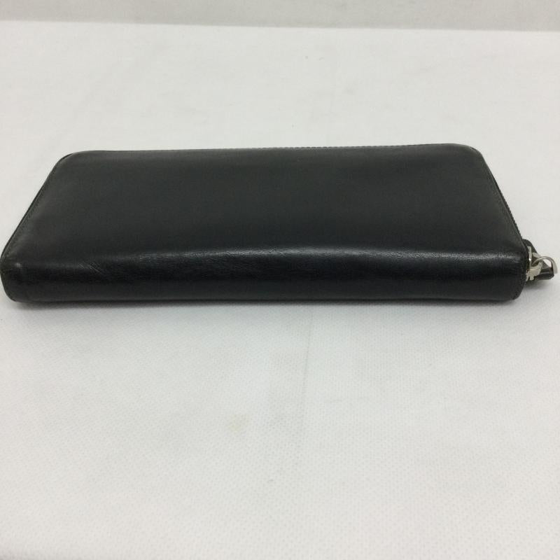 ポールスミス Paul Smith 財布 長財布 paul smith 財布 ラウンドジップ　長財布 - 無地 黒 / ブラック / black メンズ USED 古着 中古 50167896