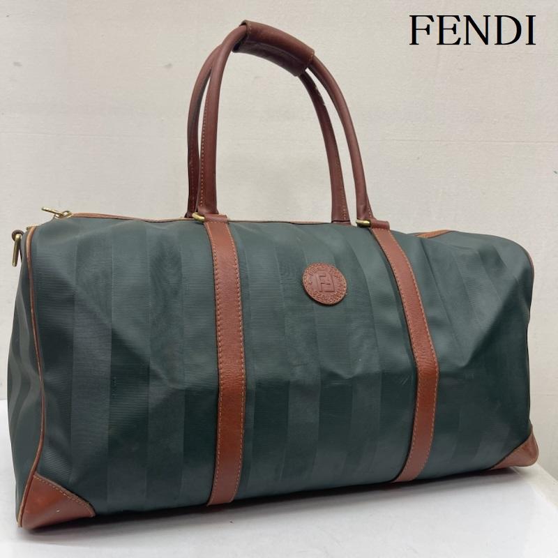 フェンディ FENDI ボストンバッグ ボストンバッグ ペカン ボストンバッグ - 緑 / グリーン / green レディース USED 古着 中古 50167897