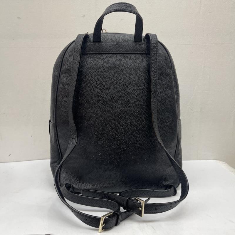 ケイトスペード Kate Spade リュックサック、デイパック リュックサック、デイバッグ オール レザー リュック バックパック - 黒 / ブラック / black レディース USED 古着 中古 50167904