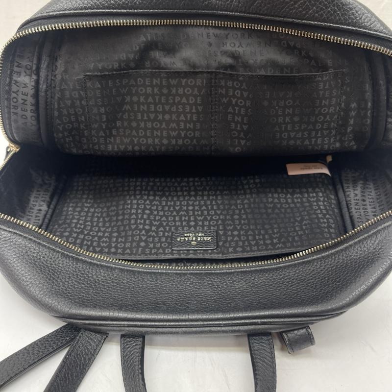 ケイトスペード Kate Spade リュックサック、デイパック リュックサック、デイバッグ オール レザー リュック バックパック - 黒 / ブラック / black レディース USED 古着 中古 50167904