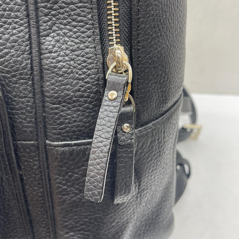 ケイトスペード Kate Spade リュックサック、デイパック リュックサック、デイバッグ オール レザー リュック バックパック - 黒 / ブラック / black レディース USED 古着 中古 50167904