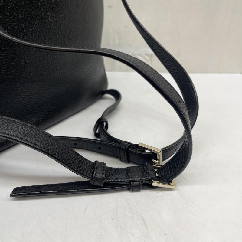 ケイトスペード Kate Spade リュックサック、デイパック リュックサック、デイバッグ オール レザー リュック バックパック - 黒 / ブラック / black レディース USED 古着 中古 50167904