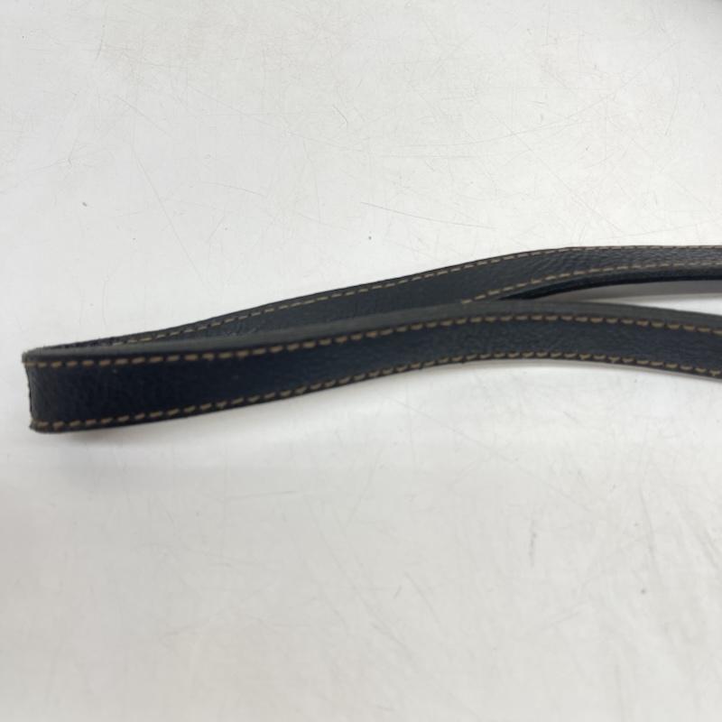 ローレンラルフローレン LAUREN RALPH LAUREN ショルダーバッグ ショルダーバッグ フラップ レザー ショルダーバッグ - 黒 / ブラック / black レディース USED 古着 中古 50167905