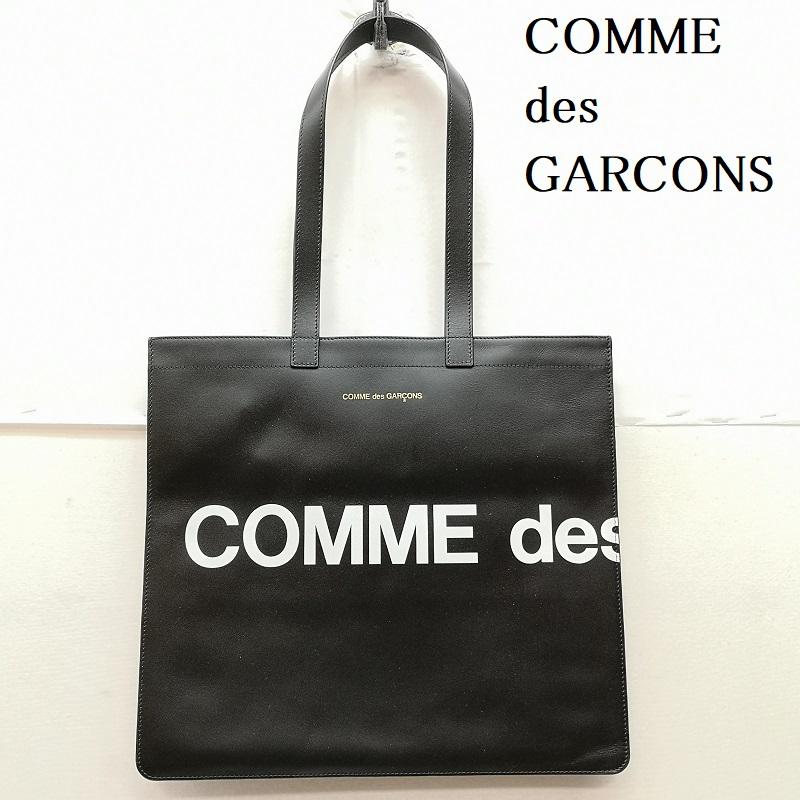 コムデギャルソン COMME des GARCONS トートバッグ トートバッグ SA9001HL Huge Logo ヒュージ ロゴ レザー 牛革 トート バッグ 黒 / ブラック / black メンズ USED 古着 中古 50167906