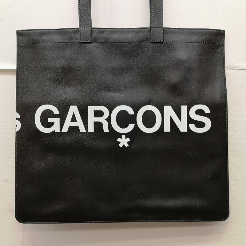 コムデギャルソン COMME des GARCONS トートバッグ トートバッグ SA9001HL Huge Logo ヒュージ ロゴ レザー 牛革 トート バッグ 黒 / ブラック / black メンズ USED 古着 中古 50167906