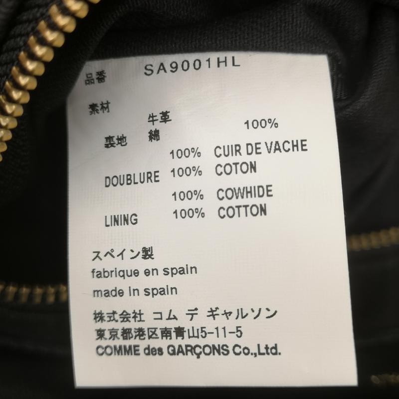 コムデギャルソン COMME des GARCONS トートバッグ トートバッグ SA9001HL Huge Logo ヒュージ ロゴ レザー 牛革 トート バッグ 黒 / ブラック / black メンズ USED 古着 中古 50167906