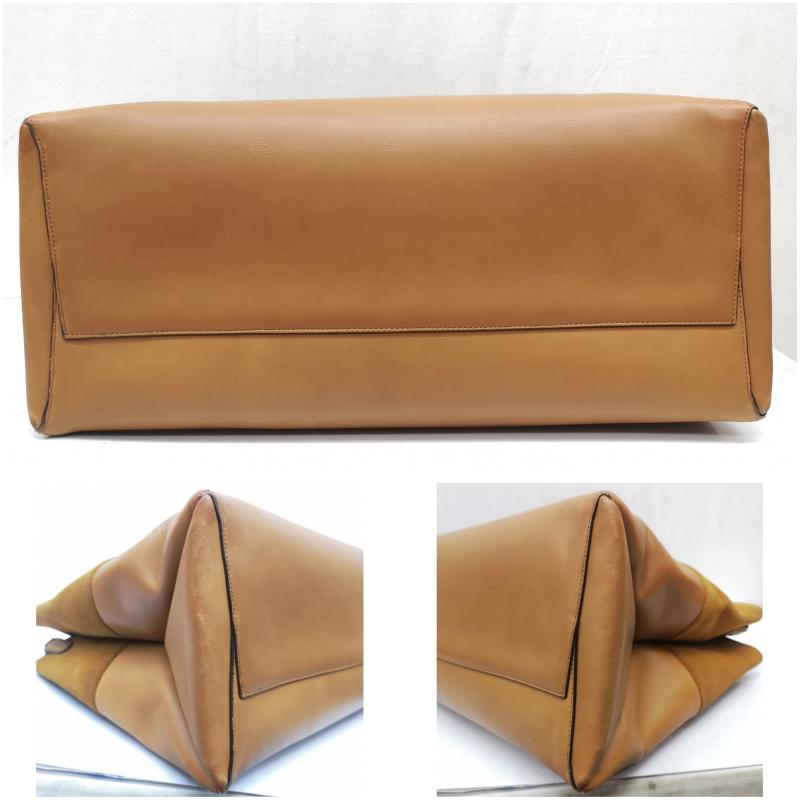 コーチ COACH ハンドバッグ ハンドバッグ D1420-32295 The Large Soft Borough Bag ザ ラージ ソフト ボロー バッグ レザー 2way キャメル / キャメル / レディース USED 古着 中古 50167907