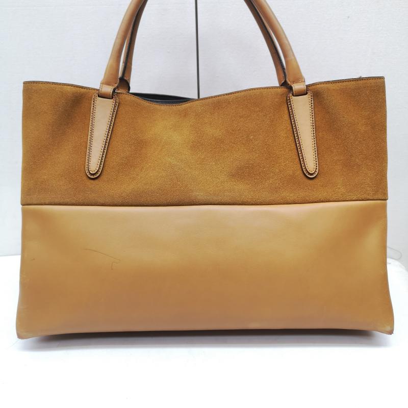 コーチ COACH ハンドバッグ ハンドバッグ D1420-32295 The Large Soft Borough Bag ザ ラージ ソフト ボロー バッグ レザー 2way キャメル / キャメル / レディース USED 古着 中古 50167907