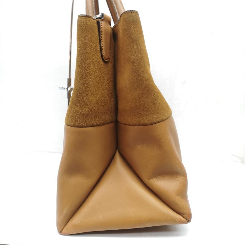コーチ COACH ハンドバッグ ハンドバッグ D1420-32295 The Large Soft Borough Bag ザ ラージ ソフト ボロー バッグ レザー 2way キャメル / キャメル / レディース USED 古着 中古 50167907