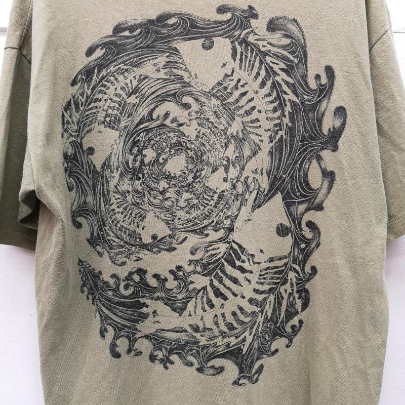 ヴィンテージ VINTAGE Tシャツ 半袖 90s BRONZE AGE ブロンズ エイジ Tシャツ カーキオリーブ / カーキオリーブ / メンズ USED 古着 中古 50167909
