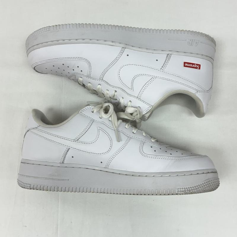 ナイキ NIKE スニーカー スニーカー SUPREME AIR FORCE 1 LOW CU9225-100 シュプリーム エアフォース 1 ローカット スニーカー 26.5cm メンズ USED 古着 中古 50167911
