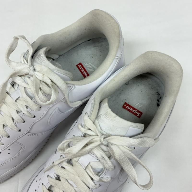 ナイキ NIKE スニーカー スニーカー SUPREME AIR FORCE 1 LOW CU9225-100 シュプリーム エアフォース 1 ローカット スニーカー 26.5cm メンズ USED 古着 中古 50167911