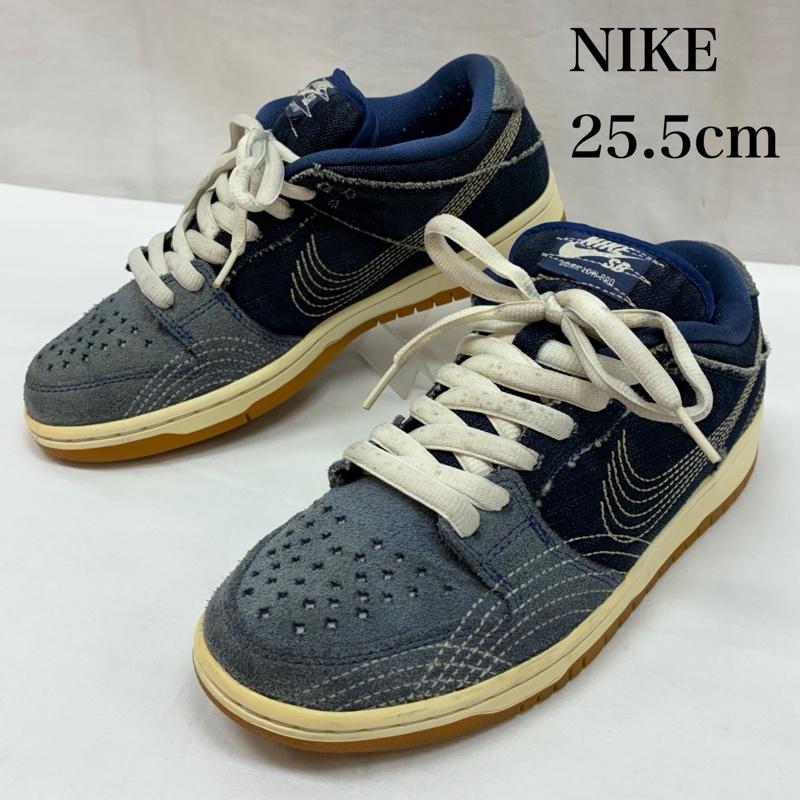 ナイキ NIKE スニーカー スニーカー SB DUNK LOW PRO PREMIUM Sashiko CV0316-400 ダンク ロー プロ プレミアム 刺し子 スニーカー 25.5cm メンズ USED 古着 中古 50167912