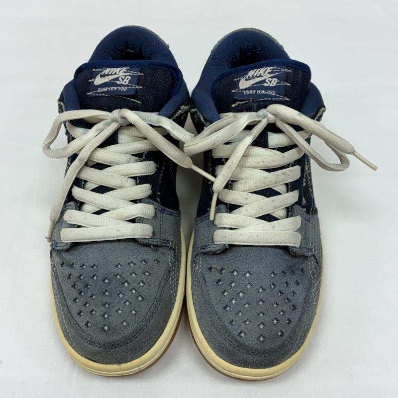 ナイキ NIKE スニーカー スニーカー SB DUNK LOW PRO PREMIUM Sashiko CV0316-400 ダンク ロー プロ プレミアム 刺し子 スニーカー 25.5cm メンズ USED 古着 中古 50167912