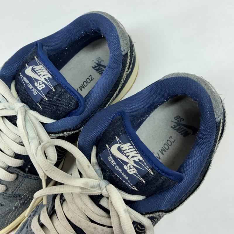 ナイキ NIKE スニーカー スニーカー SB DUNK LOW PRO PREMIUM Sashiko CV0316-400 ダンク ロー プロ プレミアム 刺し子 スニーカー 25.5cm メンズ USED 古着 中古 50167912
